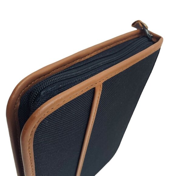 CAMBRIDGE Planner Organizer Zip Around Binder 8x10.25" Vintage w/ some Inserts - Picture 10 of 10